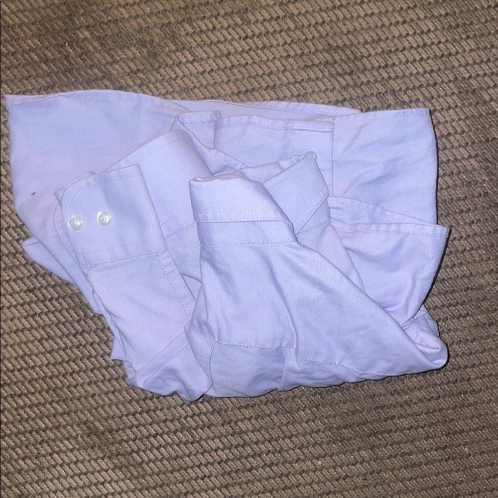 Light Purple Button-Up Shirt